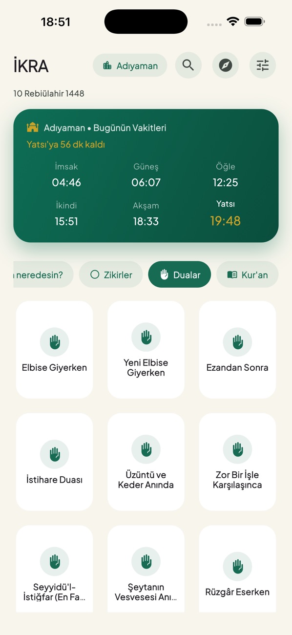 İKRA: Dua ve Zikir ekran görüntüsü 4
